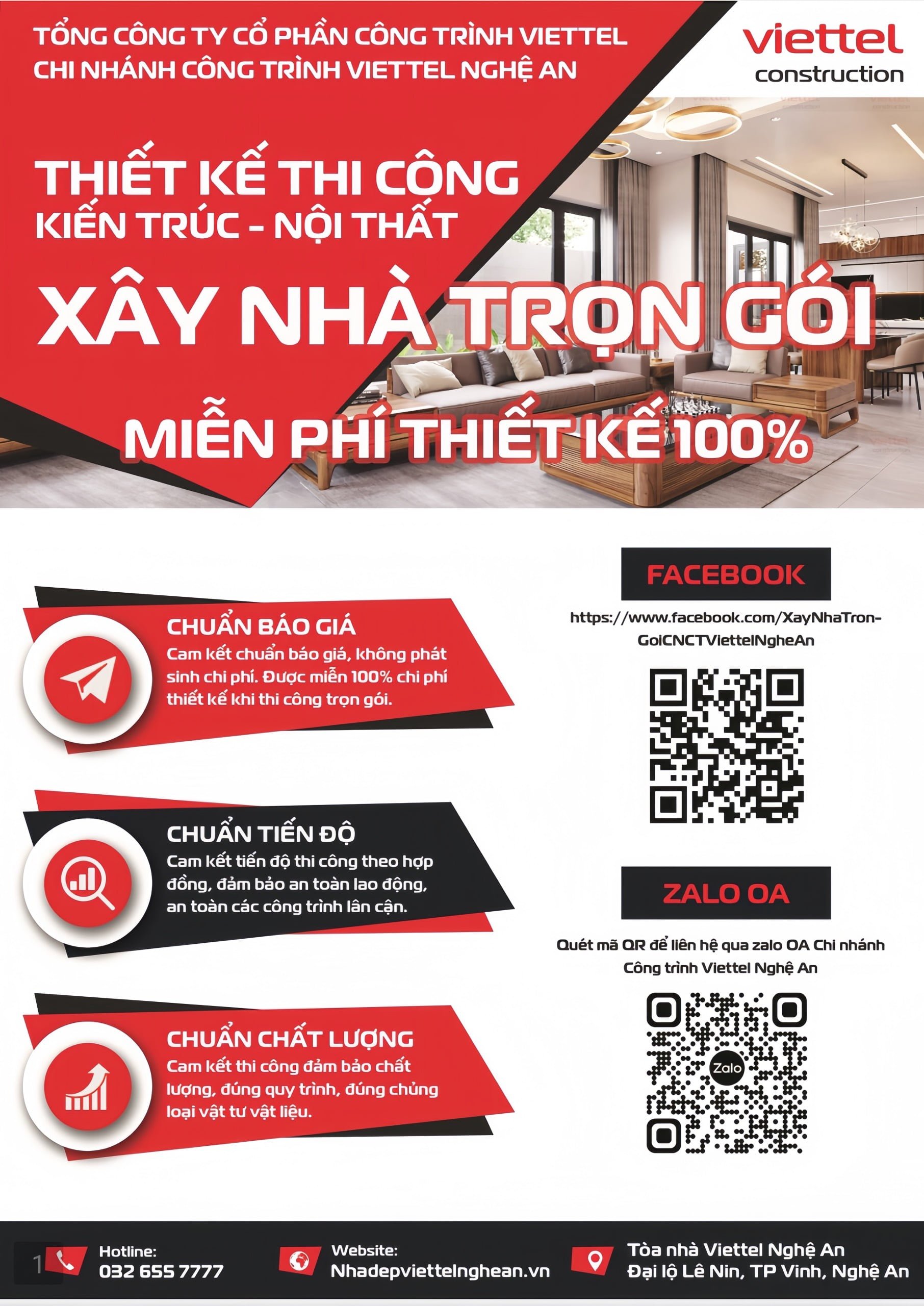 xây nhà trọn gói viettel nghệ an